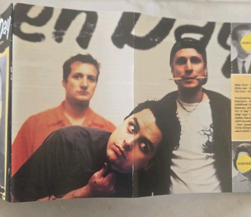 Green Day Nimrod 1997 Album Blue Cassette Tape Reprise Records Tested - Picture 5 of 6