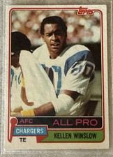 1981 Topps - Kellen Winslow #150 (RC)