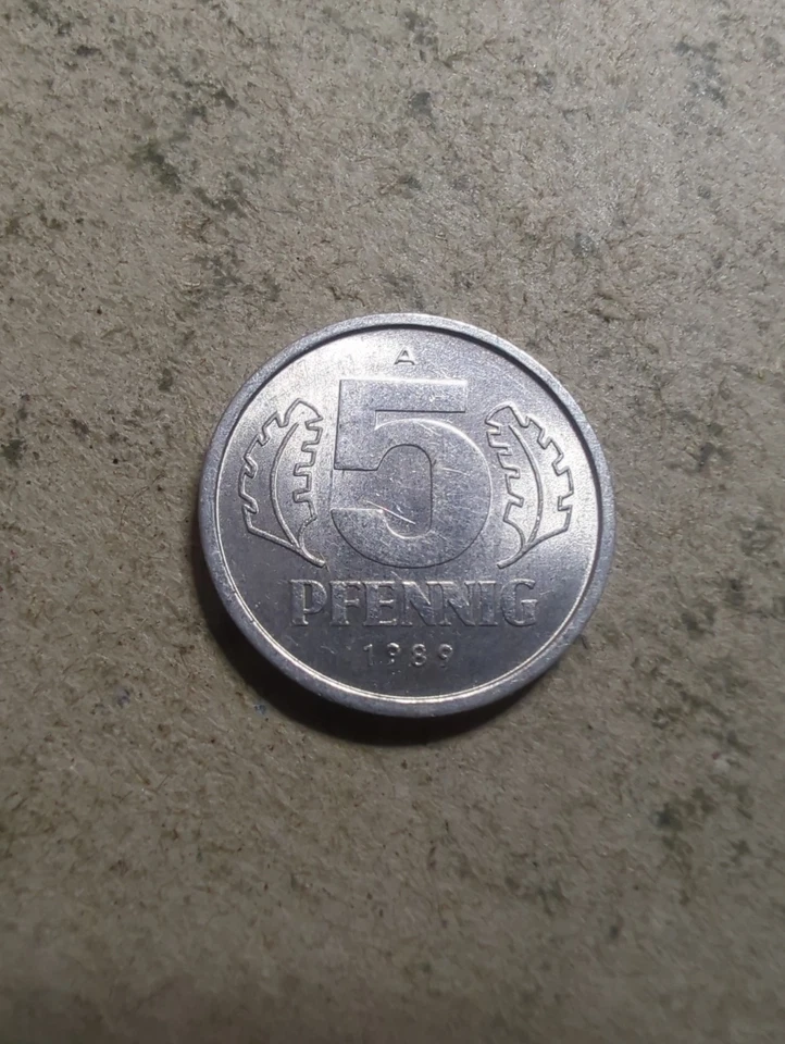 DDR 5 Pfennig 1979 A #-722 - Bild 1 von 2