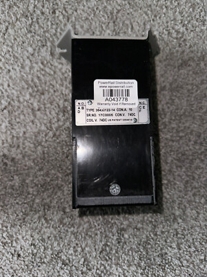 POWER RAIL DISTRIBUTION RELAY, 15A, 36VDC, 36430122-14