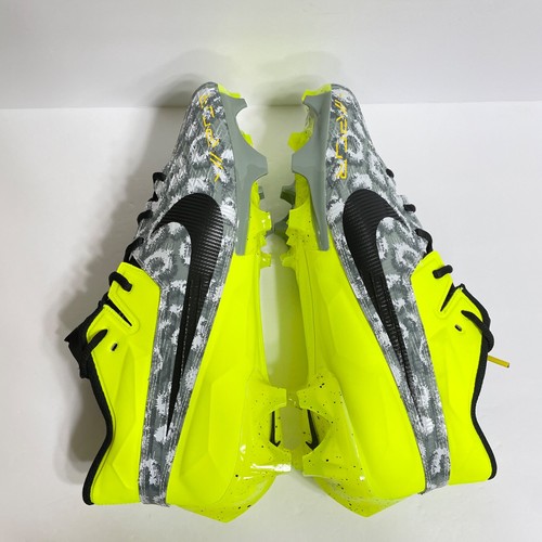 Nike Vapor Edge Elite 360 2 Football Cleats Size 9 FB3347-703 Volt Mica Green - Picture 3 of 7