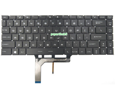 MSI GS65 Stealth 8SE 8SF GS65VR MS-16Q2 Laptop Keyboard | US