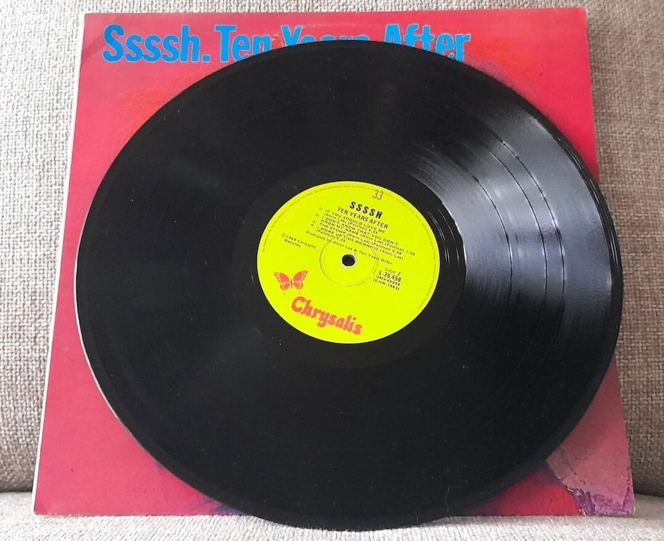 Ten Years After 'SSSSH' LP  (1969)  NM-/EX+ (Alvin Lee) - Image 3 of 4