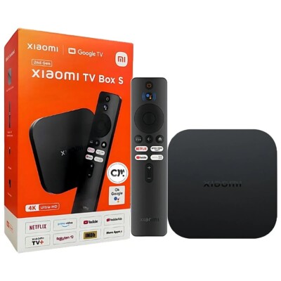 Xiaomi Mi Box S 4K Wireless Streamer Smart TV WLAN HDMI Streaming Mediaplayer