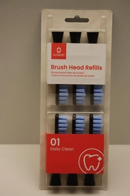 Oclean Elektrische Zahnbürste Köpfe Nachfüllung B06 Schwarz 6 PC Ersatz Standard