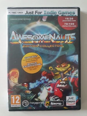 AWESOMENAUTS Édition Collector JEU PC NEUF SOUS EMBALLAGE EN FRANÇAIS Voir Photo - Photo 1/4