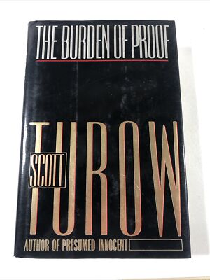 The Burden of Proof - Scott Turow (1990, Hardcover, Dust Jacket)