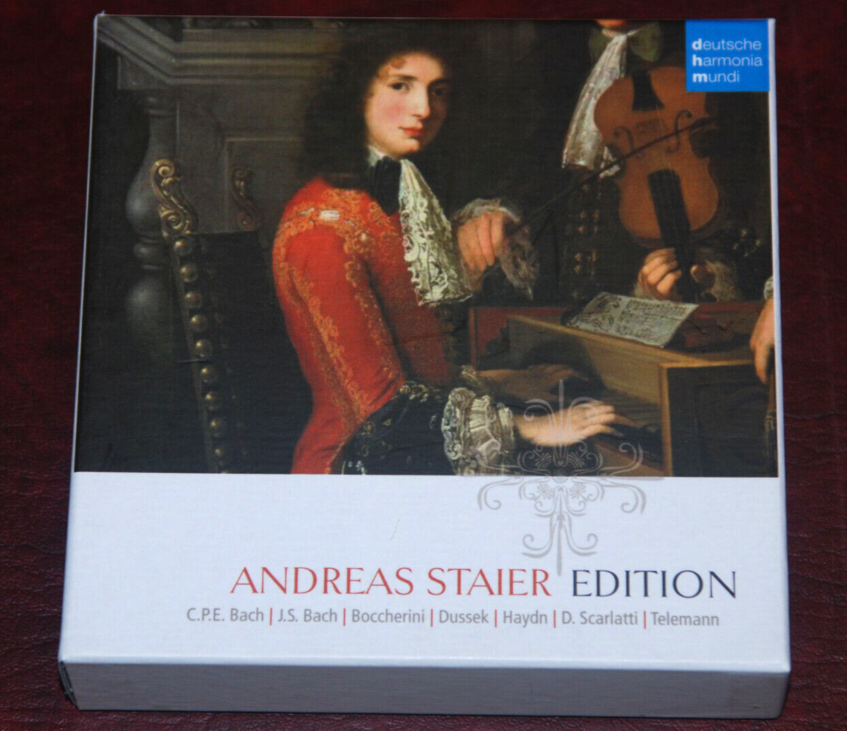 Andreas Staier Edition, DHM 10 CD box set, Dussek/Boccherini 