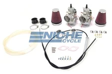 Honda CB450 CB500 Twin Mikuni VM32 32mm Carburetor Conversion Kit
