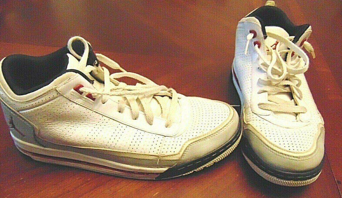 JORDAN JUMPMAN SERIES C WHITE RED GRAY BASKETBALL SHOES SIZE  display picture 1