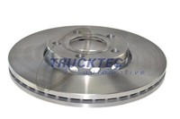 Trucktec Automotive 2X Bremsscheibe Vorne InnenbelüFtet FüR Audi A4 8EC B7