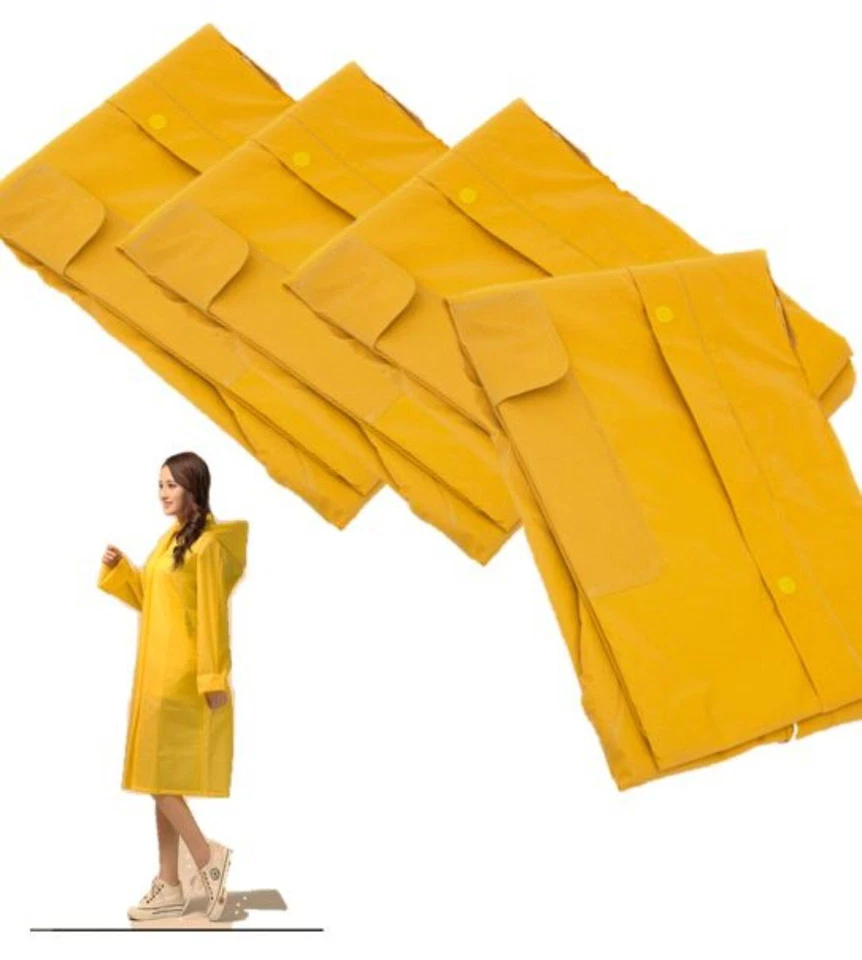 RESTPOSTEN 25x Friesennerz Regenjacke Regenparka PVC gelb UNISIZE OVP / NEU