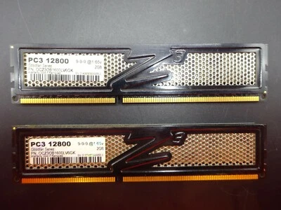 OCZ Obsidian Serie 4GB (2x2GB) DDR3 OCZ3OB1600LV6GK PC3 12800 9-9-9 1.65V #R1252 - Bild 1 von 2
