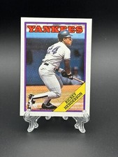 Rickey Henderson #60 1988 Topps New York Yankees HOF