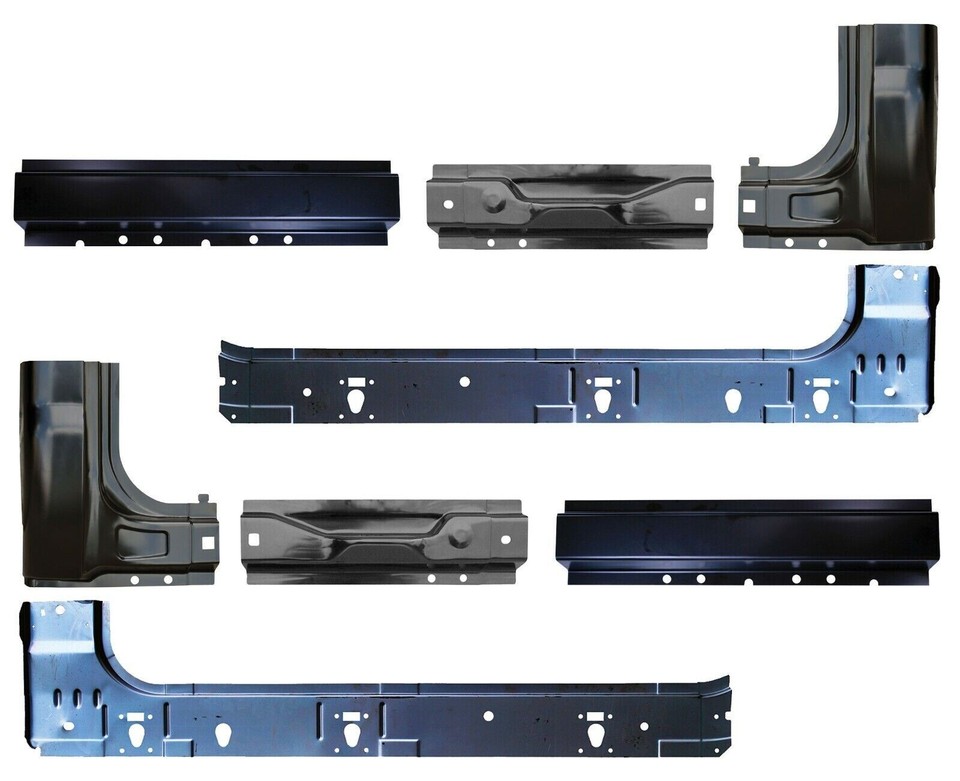 Auto Zone Rocker Panel Kit 1999-2016 Ford Super Duty Super Cab Inner & Outer Rocker Panel & Cab ...
