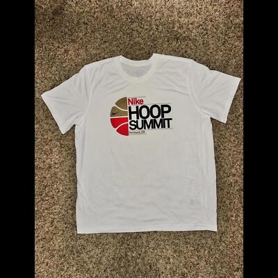 Nike Swoosh Nike Basketball Hoop T Shirt Mens Nike Hoops Summit