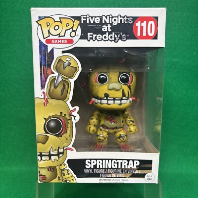 Funko POP! Games: Five Nights At Freddy's - Springtrap #110 Vaulted