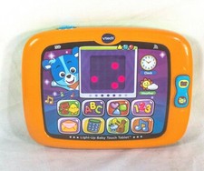 Vtech Green/Orange Light-Up Baby Touch Tablet 1514 Kids Tablet - Works Great