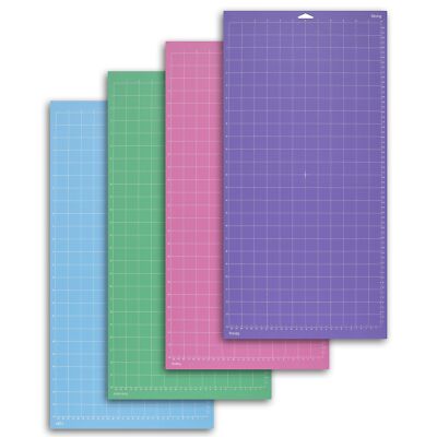 12x24in 4pcs Varied Grip Cutting Mats for Cricut Maker/Explore 3 Air 2