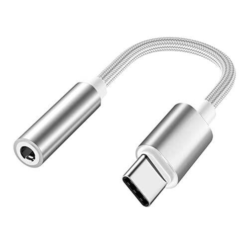 Adattatore per cuffie USB C, da USB-C a jack da 3,5 mm a jack audio, da (Q4h)
