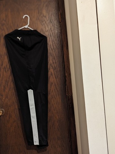 MIDNIGHT BLACK COLOR 3XLT MIDWEIGHT ATHLETIC PANTS NWT PUMA, 44"W 14" RISE 33" L - Picture 3 of 16