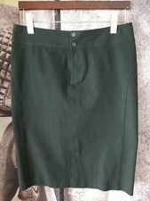 RALPH LAUREN BLACK LABEL Women's Black Stretch Straight Pencil Skirt Size 10
