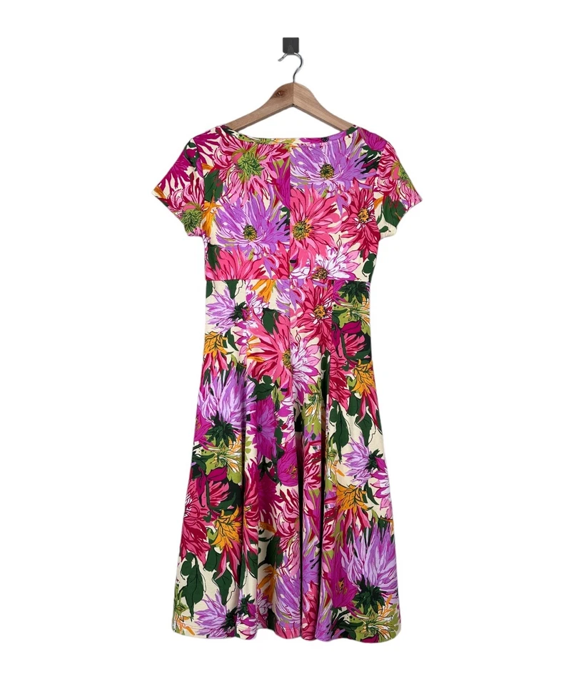 Vestido MARNI Estampado Flores Rosa Talla 42 Foto 2 de 4