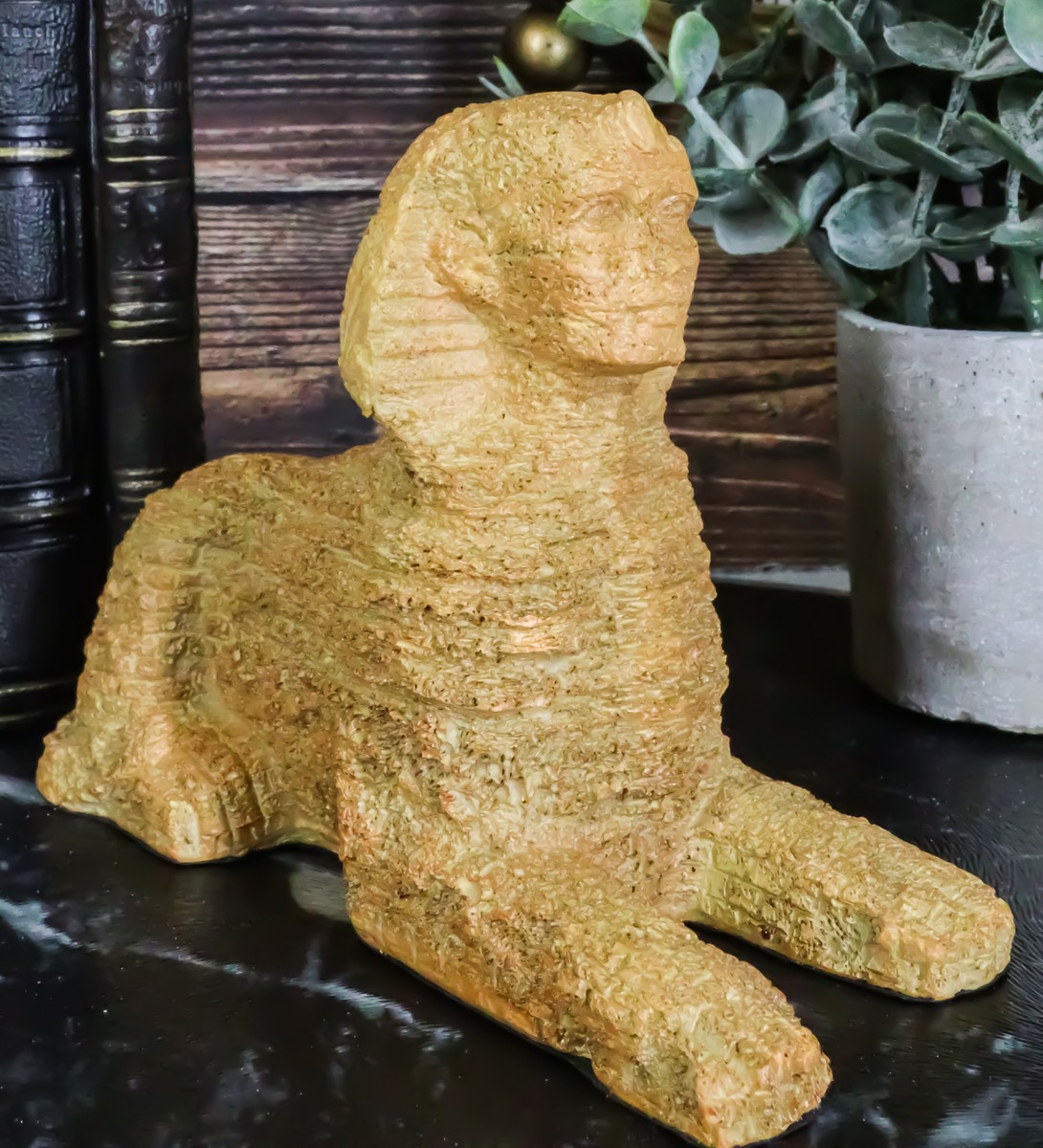 Ebros Egyptian Wonder Of The World Sphinx Androsphinx Statue 6.75