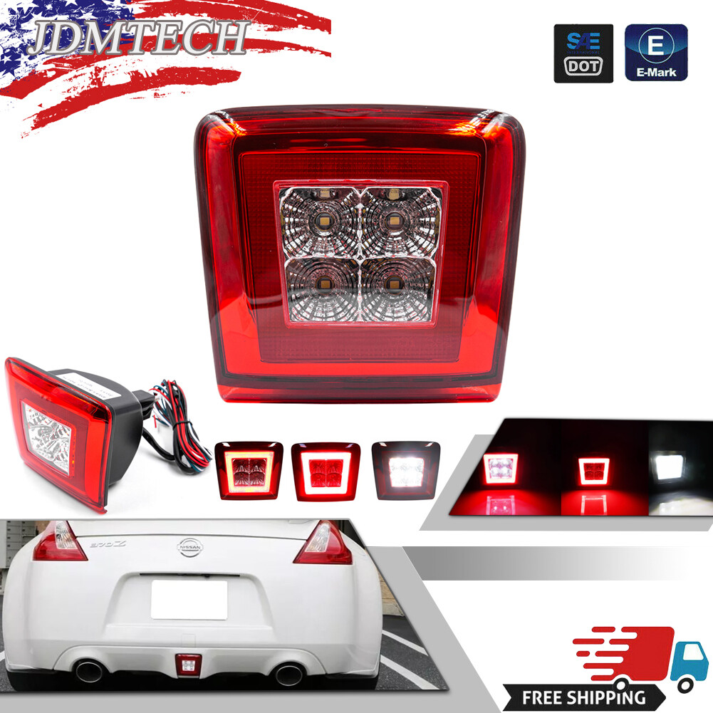JDM Style LED Rear Fog Light, Brake and Backup Reverse For 2009-20