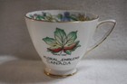 Royal Stafford Emblems of Canada Bone China Teacup Floral — photo 1