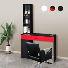 Barber Shop Cabinet Salon Storage Barber Station Hair Styling Beauty Furniture