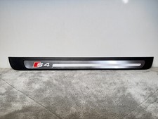 09-16 AUDI S4 FRONT RIGHT S4 DOOR SILL Panel Scuff Plate OEM 8K0853374
