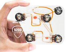 920D LP-PAGE Upgraded Les Paul Jimmy Page Guitar Pre-Wiring Harness w/ 500K Pot