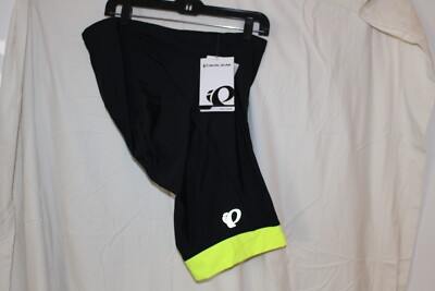 Pearl Izumi Elite Podium Men's Short 2XL XXLARGE BLACK /NEON