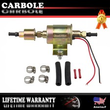 Universal Electric In-line Fuel Pump Carburetor 12v Hep-02a 5-9 Psi Gas Diesel
