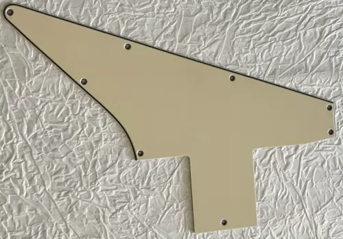 New Great-For Fit Gibson 76 Explorer Re-Issue Blank Guitar Pickguard Yellow