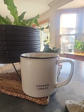 Santa Barbara Design Studio Coffe Cup Mug -  Coffee + Jesus