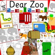 DEAR ZOO educational resource pack for teachers and childminders to PRINT