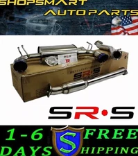 SRS TYPE-RE CATBACK EXHAUST SYSTEMS 2008-2015 MITSUBISHI LANCER EVO X 10 BURNT 