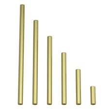 Metal Extension Tube Rod Light fitting Brass copper bronze chrome shade
