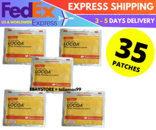 5 Pack ( 35 Patches ) LOCOA 40mg Transdermal Joint Pain Relief FAST SHIP