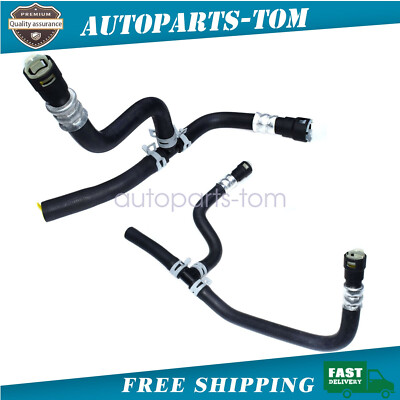 For Saturn Outlook 3.6L 2007-2010 Inlet & Outlet Heater Hose Kit 20765678