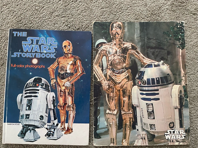 Lot of 2 Star Wars School Folder R2D2 C3PO ESB Mead &1978 Star