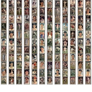 1957 Topps Baseball MASSIVE LOT 376x HOF RC (92% OF COMPLETE SET!) Vintage RARE