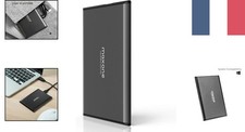 Disque Dur Externe 2.5'' 500Go Ultra Mince pour PS4 et Xbox One - USB 3.0 Rapide
