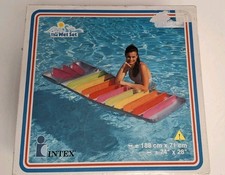 Intex 58873 The Wet Set Lounge Inflatable 74x28 Pool Float 1998 Vintage Rare