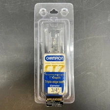 Champion CT7 Carbine Tipped Hold Cutter 1" Depth Triple-Edge Teeth Diameter 3/4"