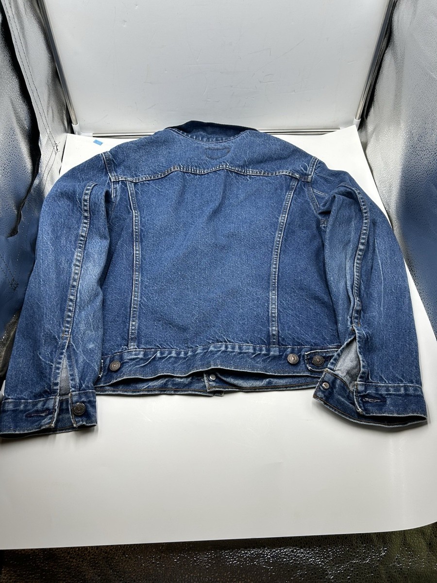 Vintage 80's Levi's 70506 0216 Type III Blue Jean Denim Jacket