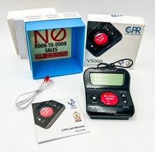 CPR V5000 Call Blocker for Landline Phones - Block Robocalls, Stop Spam Callers