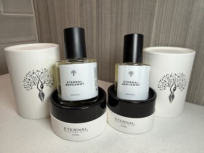 Eternal Bergamot Perfume Oil Bundle 50ml + 30ml Inspired by YSL MYSLF